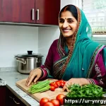 Home 18 에너지 절약을 위한 간편 조리법 - **Weekly Meal Prep in a Pakistani/Urdu Kitchen**
A vibrant, sunlit kitchen in a modern Pakistani...